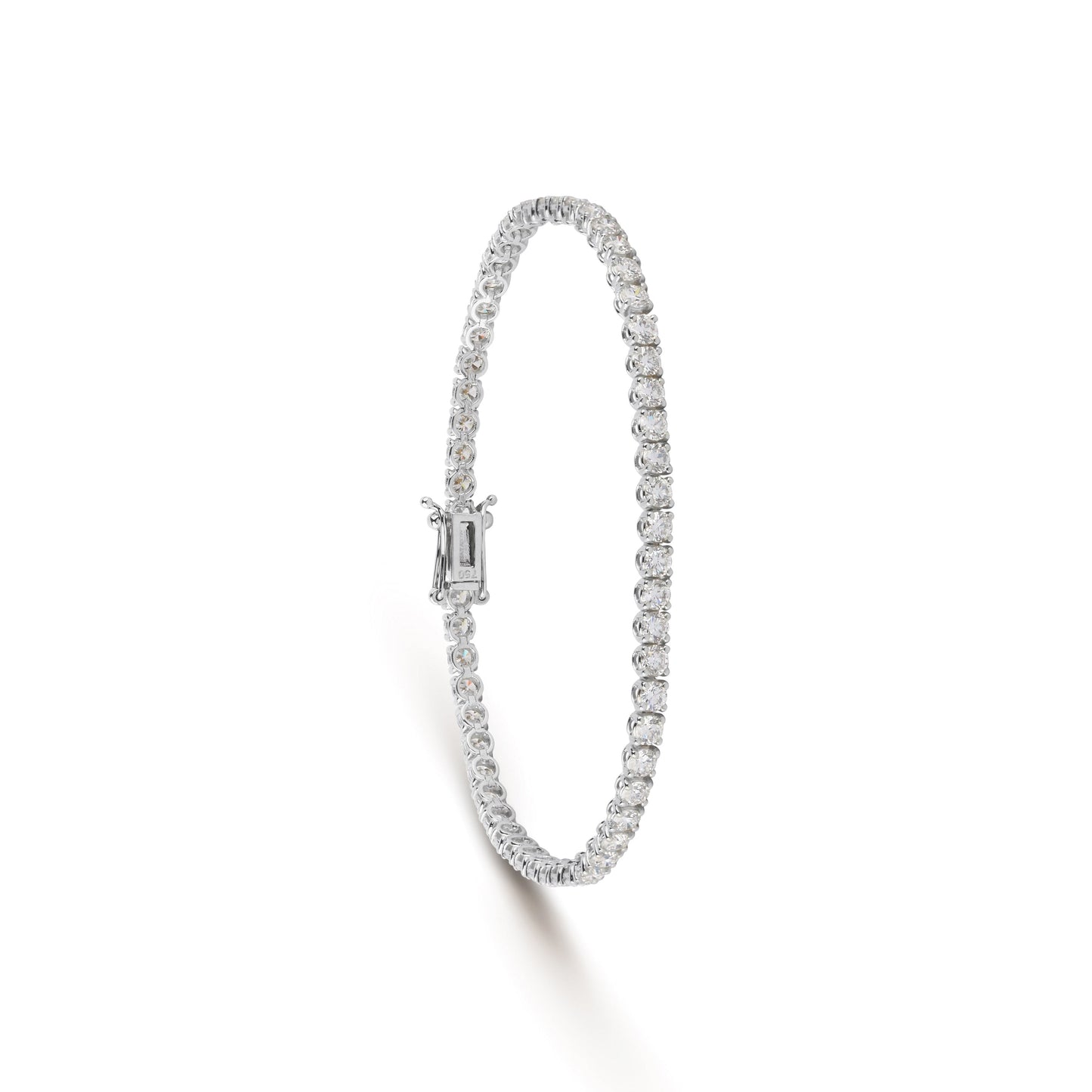 7.44 Carats Diamond Tennis Bracelet